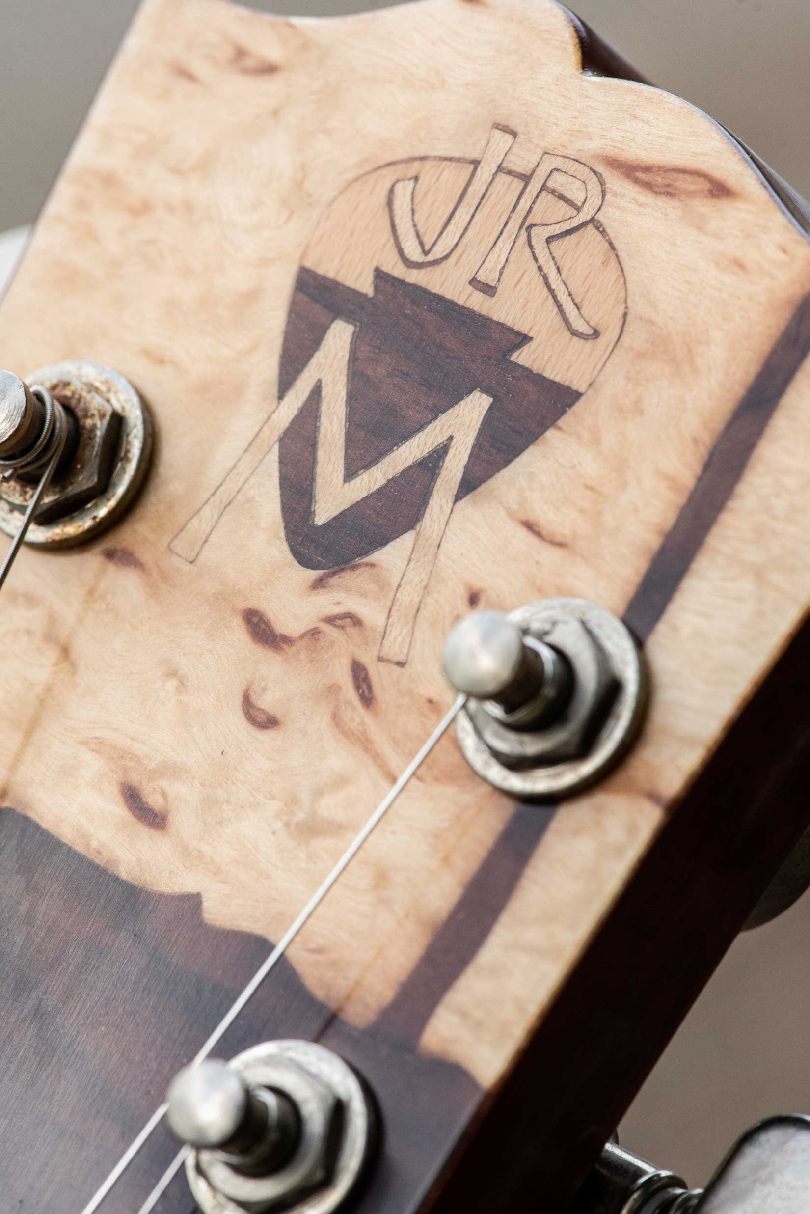  Guitar making was a natural segue for James Macdonald, who dreamed of rock stardom. 
