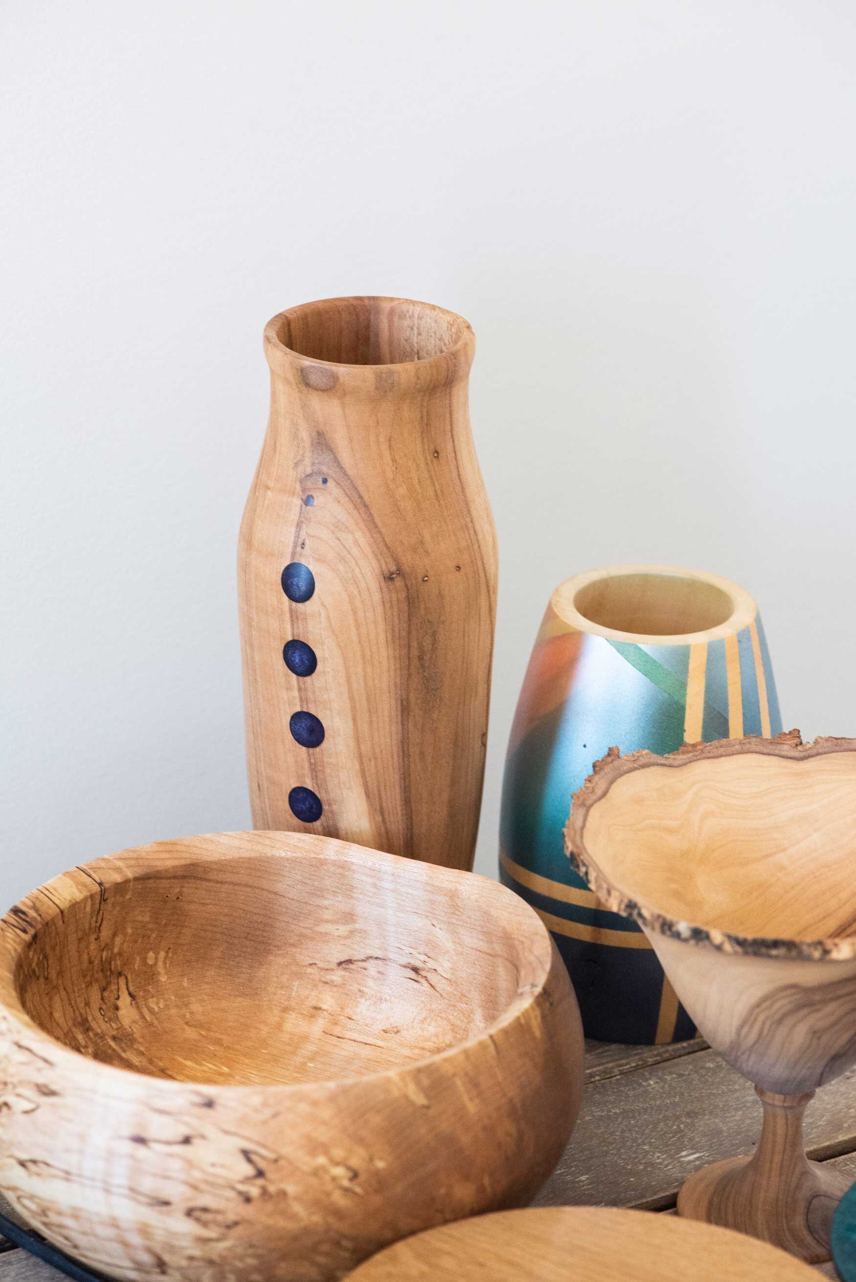  These items are brought to life with playful patterns and organic edges. 