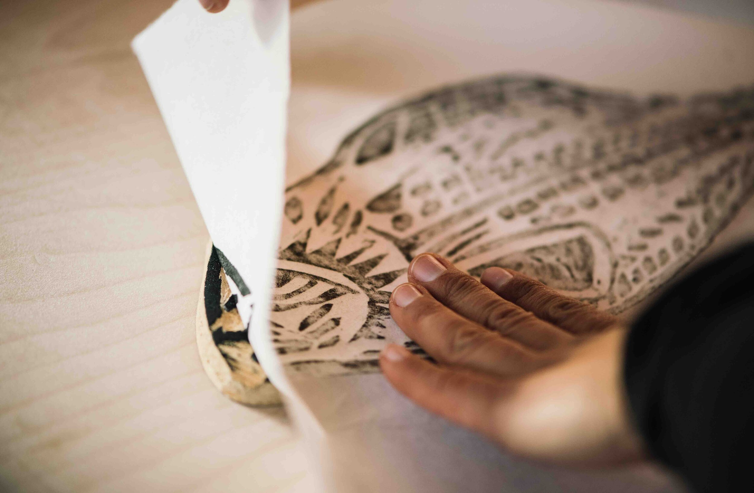  As a student, Jordan began questioning the amount of waste involved in making art. 