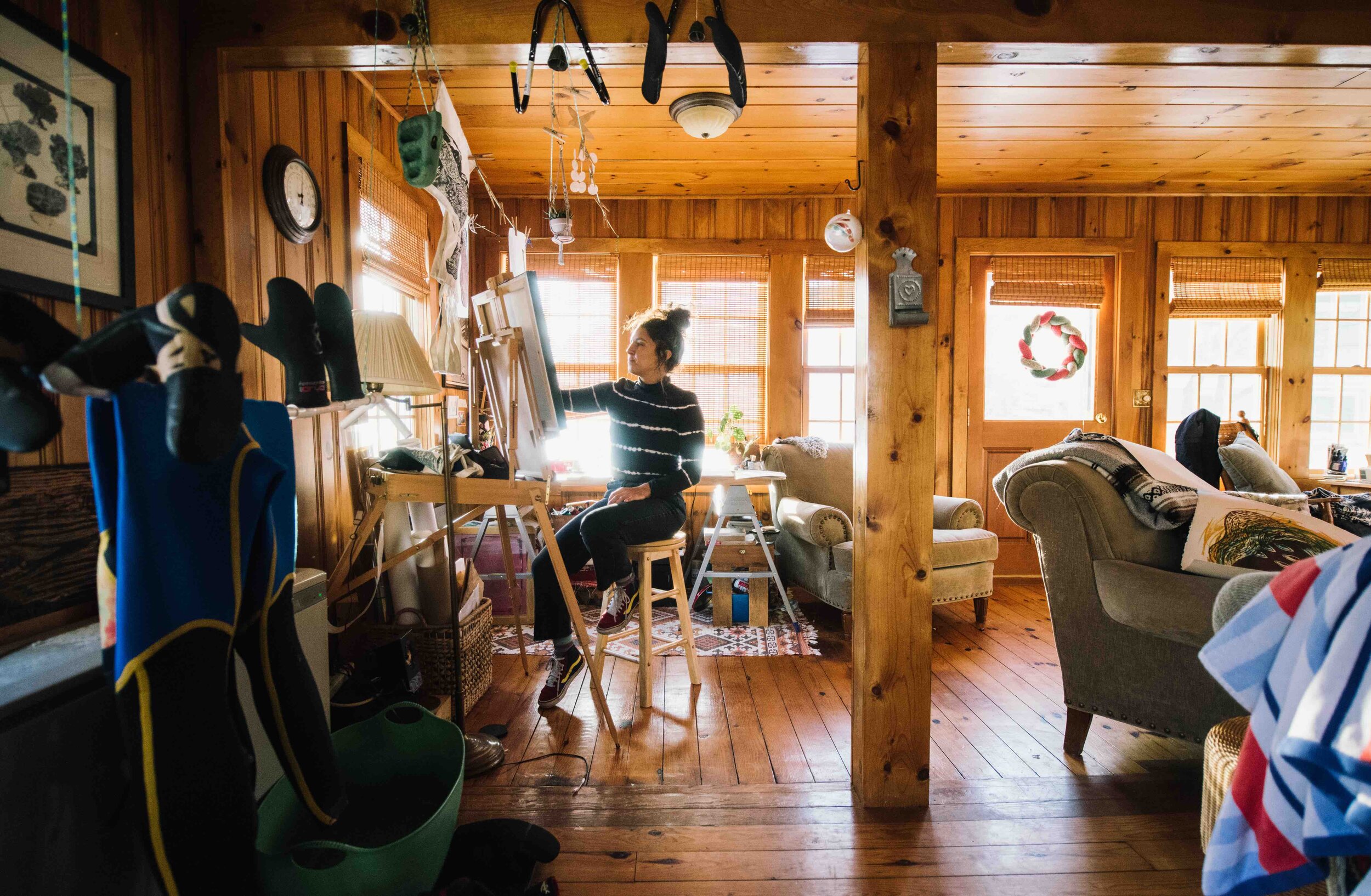 Winning&nbsp;the&nbsp;Natural Resources Council of Maine’s Brookie Award helped Jordan realize her art had the power to encourage important environmental conversations.